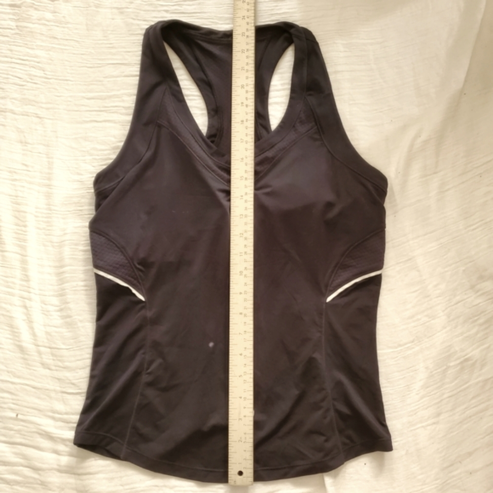 MEC Black Tank Top Racer Back Size M - Picture 5 of 8